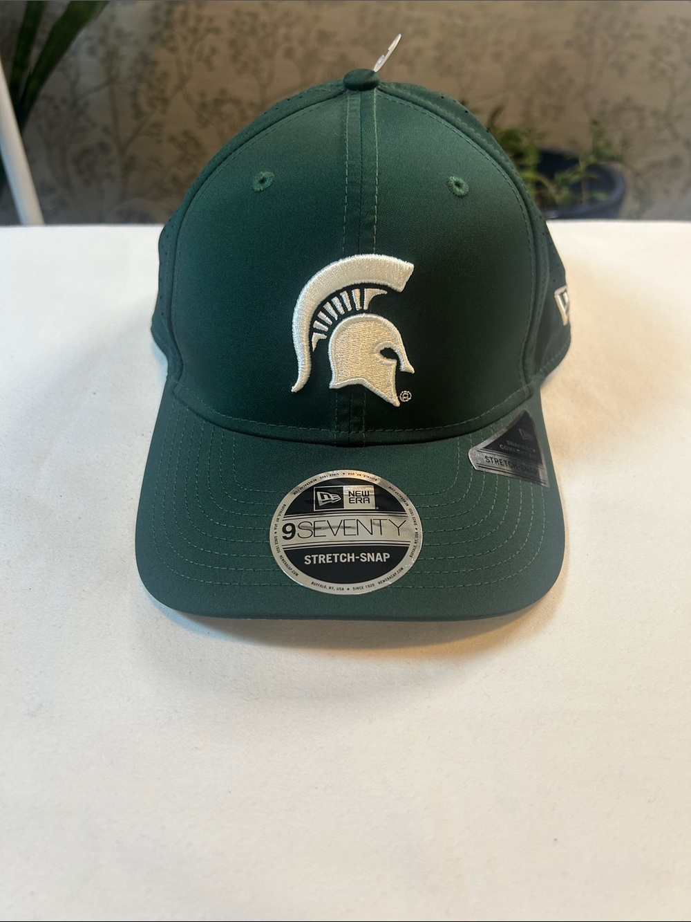 NWT New Era Michigan State Spartans 9SEVENTY Stretch-Snap Hat OSFM